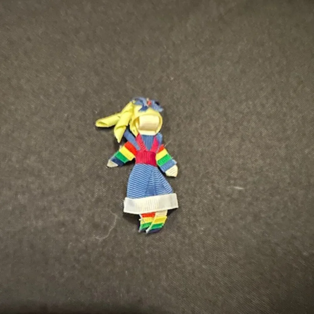 Rainbow Bright 3 Bows in 1 Deluxe Bow  9712  Handmade NWT Boutique